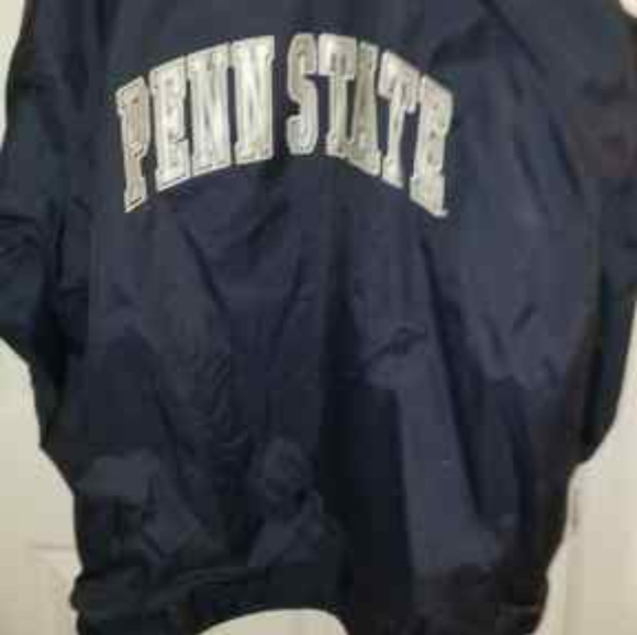 RARE! Vintage, Penn State Nittany Lions windbreakerl snap Jacket by Logo7 , XL - Picture 9 of 16